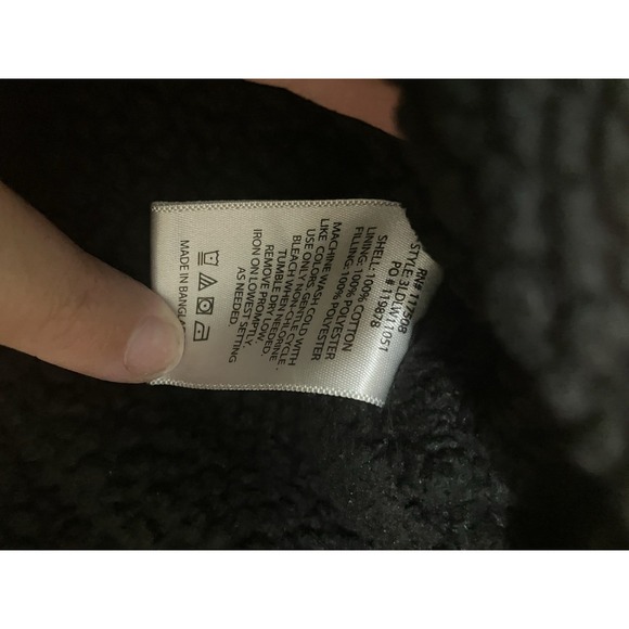 Levi Strauss Sherpa Lined‎ Flannel Shirt/jacket Button Up In Green Men's Sz M - Picture 5 of 7